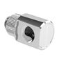 Barrow Adapter 90 Degree G1/4 Inch Female to G1/4 Inch Male - Rotatable, Silver