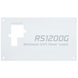 Lian Li RS Series 80 PLUS Gold Power Supply, ATX 3.1, modular - 1,200 Watts, with RS Hub, white image number null