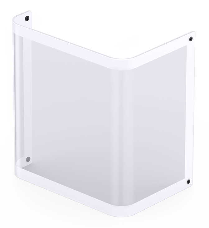 Jonsbo TK-1 2.0 Micro-ATX Geh&auml;use, Tempered Glass - wei&szlig; image number 14