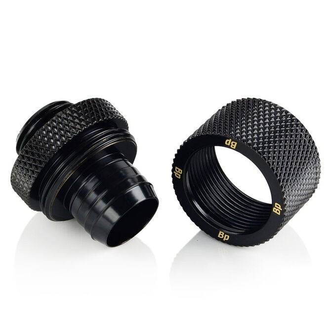 Bitspower G1/4 Compression Fitting CC4 Ultimate for ID 1/2 inch and OD 5/8 inch Tube - Matte Black image number 2