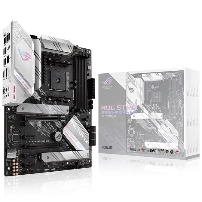 ASUS ROG STRIX B550-A Gaming, AMD B550 Mainboard - Sockel AM4 image number 0