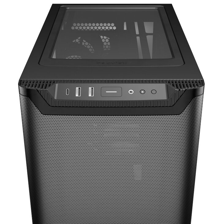 be quiet! Pure Base 501 Airflow PC Case, Mid Tower, ATX - Black image number 1