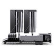 Jonsbo CA80 CPU Cooler, Dual-Tower, 2 x 120mm, PWM, RGB - black image number null