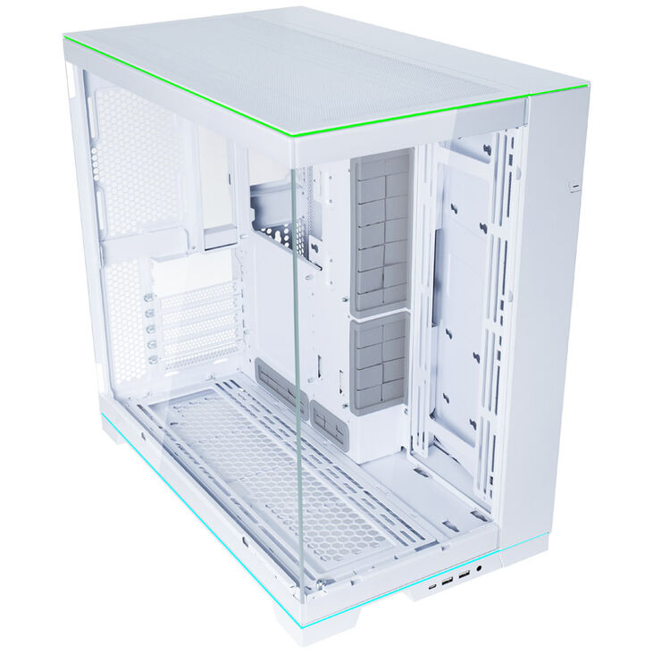 Lian Li O11D EVO RGB, Tempered Glass - weiß image number 1