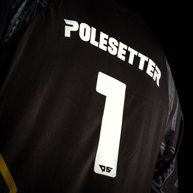 Polesetter ONE Simracing Shirt - Size L, yellow image number 4