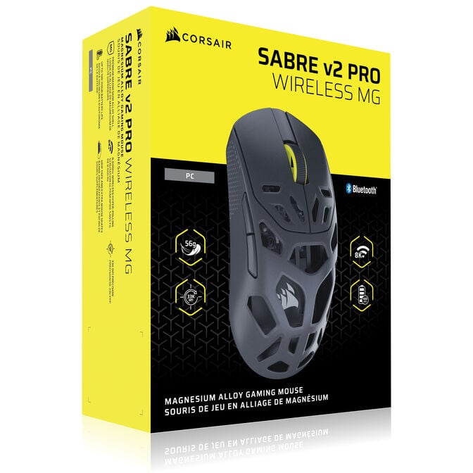 Corsair SABRE v2 PRO WIRELESS MG Gaming Mouse, Black image number 15