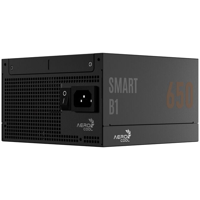 AeroCool Smart B1 80 PLUS Bronze Power Supply, PCIe 5.1, ATX 3.1 - 650 Watt, black image number 2