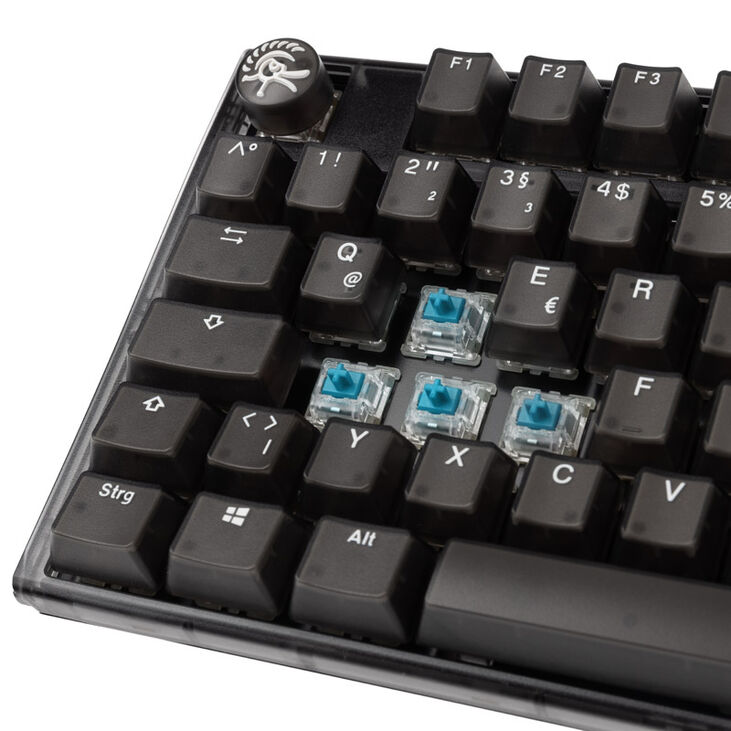 Ducky One 3 Aura Black TKL Gaming Tastatur, RGB LED - MX-Blue image number 4