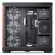 JONSBO TK‑4 Wood PC‑Geh&auml;use, Midi‑Tower, ATX, Tempered Glass - schwarz image number null
