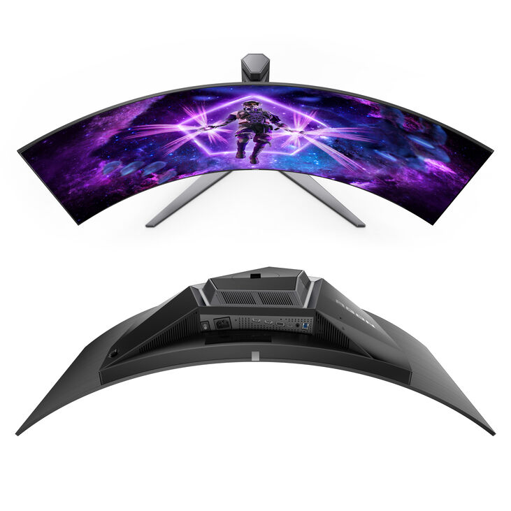 AOC AGON PRO AG456UCZD, 45 Zoll Curved Gaming Monitor, 240 Hz, OLED, G-SYNC/AMD-FreeSync-Premium image number 8