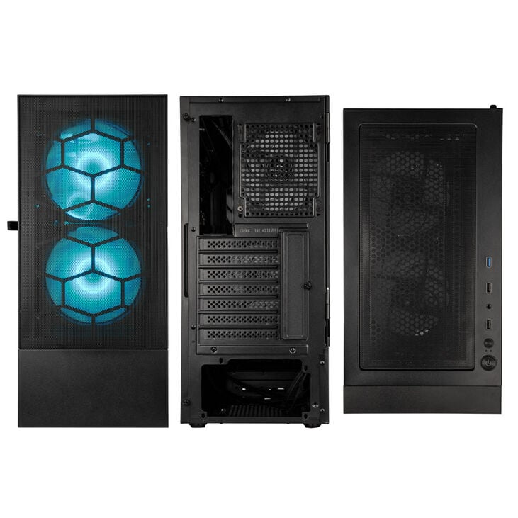 Kolink Observatory MX Mesh ARGB Midi-Tower - schwarz image number 3
