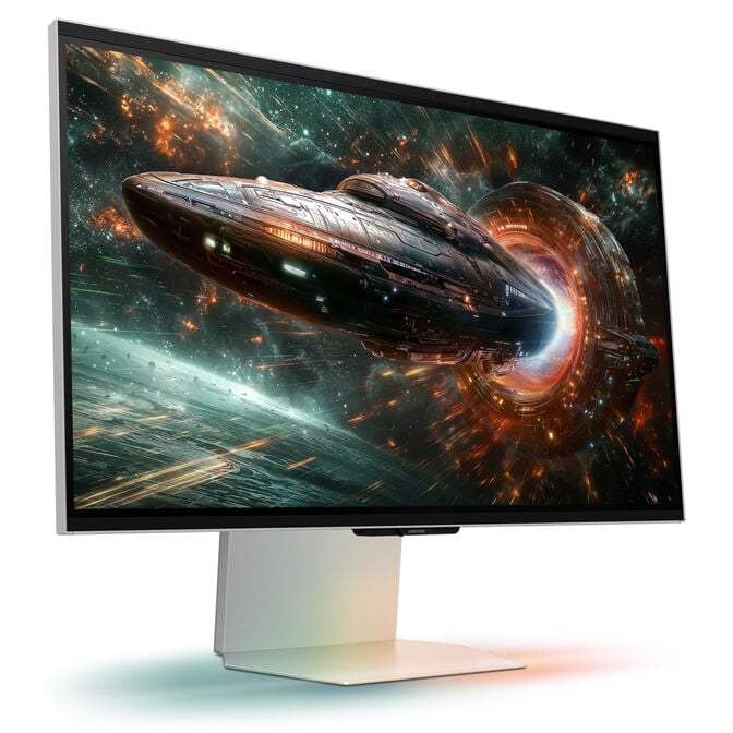 Samsung Odyssey 3D G90XF, 27-inch 4K Gaming Monitor, 165Hz, IPS, 3D, G-SYNC Compatible image number 1