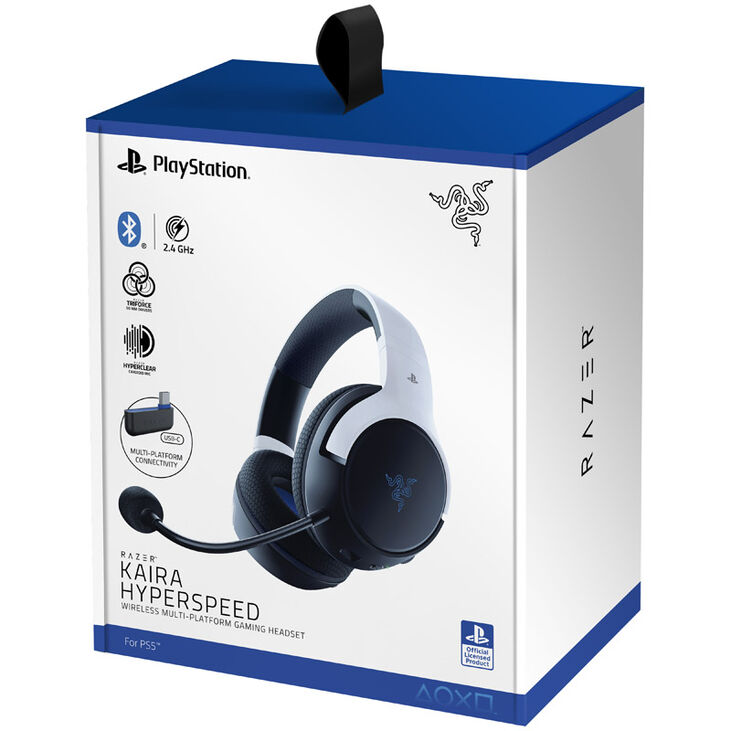 Razer Kaira HyperSpeed (Playstation Licensed) Gaming Headset - weiß image number 8