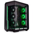 Ssupd Xhuttle PC case, mid tower, ATX, RGB, tempered glass - black image number null