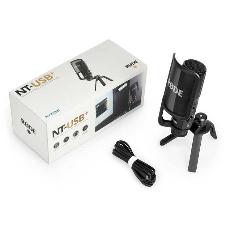 Rode NT-USB+, desktop microphone image number 4