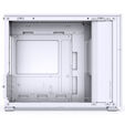 Jonsbo D31 Micro-ATX Geh&auml;use, Tempered Glass - wei&szlig; image number null