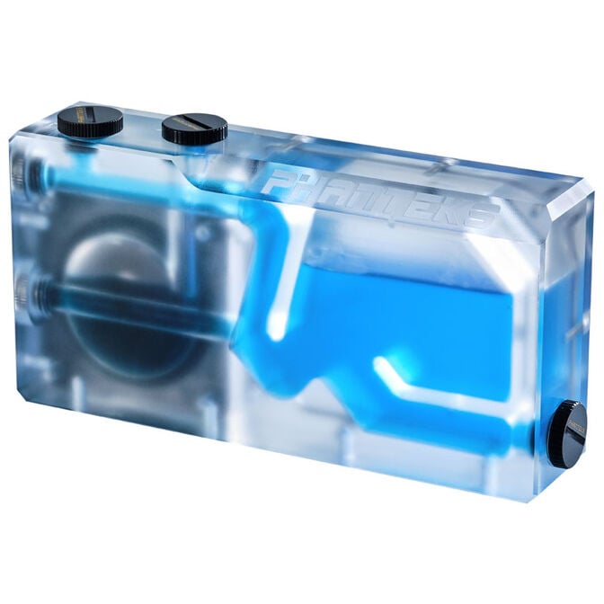 PHANTEKS R160C Reservoir - transparente Acryl-Backplate, DRGB-LED image number 1