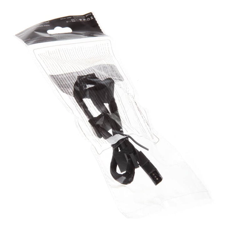 SilverStone 4-Pol-Molex auf 4x SATA Verlängerung - 300mm schwarz image number 2