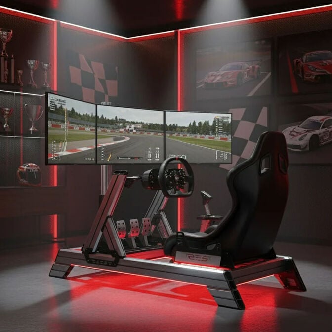 RES-TECH Smart Cockpit, with universal mounts - grey image number 8