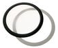 DEMCiflex Staubfilter 140mm, rund - schwarz/weiß