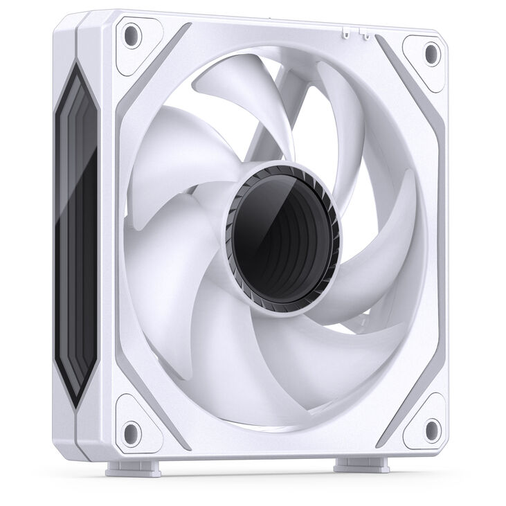 Jonsbo ZL-120W Fan, PWM, ARGB - 120mm, white, 3-pack image number 2