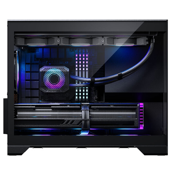 Phanteks XT V3 PC Case, Mini Case, mATX, Tempered Glass - including 3x 120mm Fans, Black image number 8