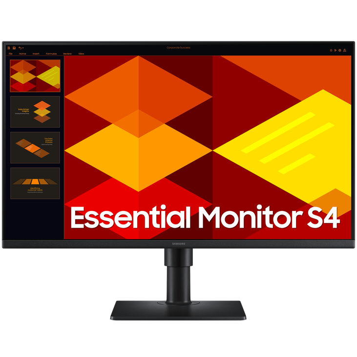 Samsung Essential S4 S40GD, 27-inch Business Monitor, 100Hz, IPS, black image number 0