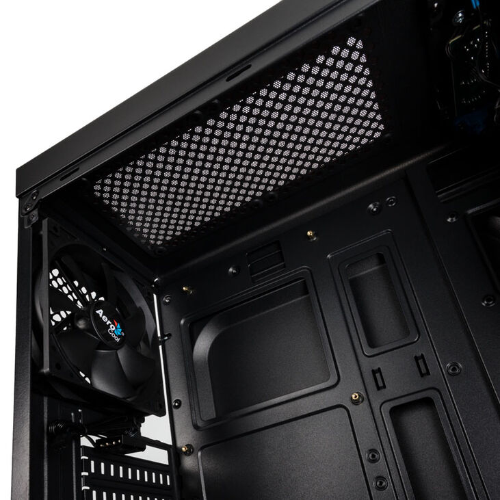 Aerocool Bolt RGB Midi-Tower - schwarz Window image number 9
