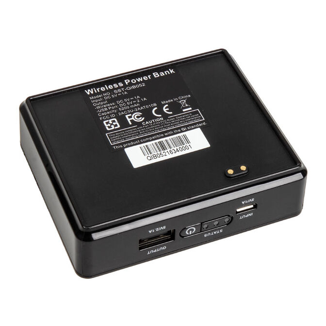 SilverStone SST-QIB052 Qi Charger - black image number 1