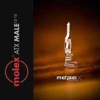MDPC-X ATX-Crimpkontakt 15-16 AWG Male by MOLEX - 10 St&uuml;ck