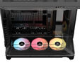 Corsair AIR 5400 RS-R ARGB PC Case, Mid Tower, Tempered Glass, RGB - includes 3x 120mm Fans, black image number null