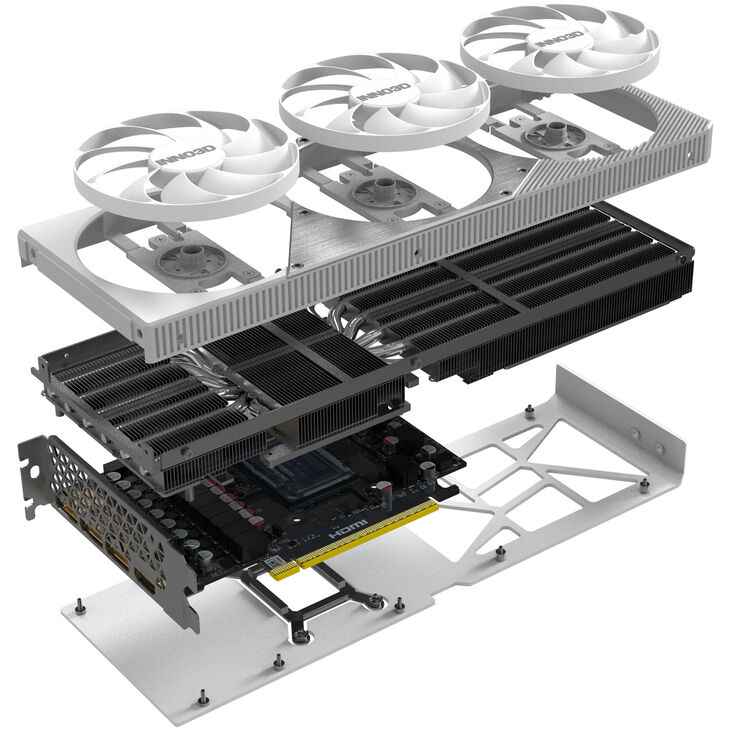 INNO3D GeForce RTX 5070 Ti X3 OC White, 16384 MB GDDR7 image number 12