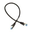 InLine Patchkabel Cat.6A, S/FTP (PiMf), 500MHz, schwarz - 0,5m image number null