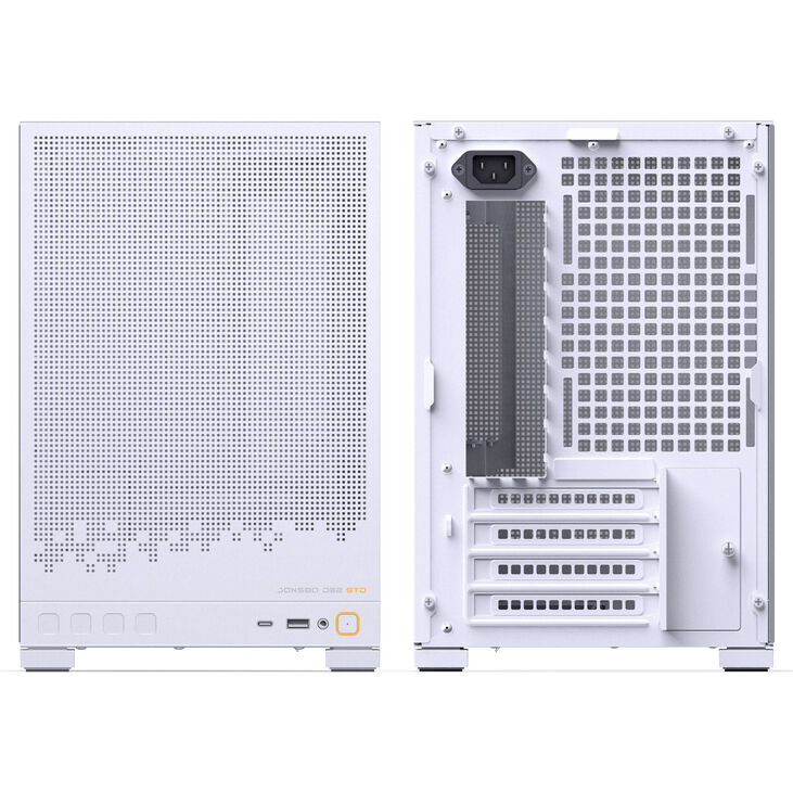 Jonsbo D32 STD Mesh PC-Gehäuse, Mini-Gehäuse, mATX - weiß image number 11