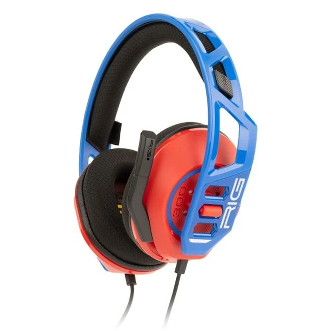 NACON RIG 300 PRO HN Gaming Headset - Red-Blue image number 1