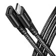 AXAGON BUCM32-CF15AB Verl&auml;ngerungskabel, USB-C zu USB-C 3.2 Gen 2, 1,5 m, 20 Gbps - Aluminium image number null