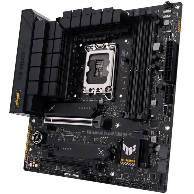 ASUS TUF Gaming B760M-Plus D4, Intel B760 Mainboard - Sockel 1700, DDR4 image number 5