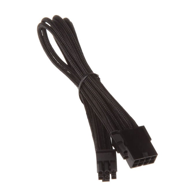 SilverStone 8-Pin-PCIe auf 6+2-Pin-PCIe Verl&auml;ngerung - 250mm schwarz image number 1