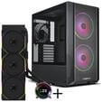 Lian Li LANCOOL 216 PC Case Bundle + HYDROSHIFT II LCD-C 360TL AiO - black image number null