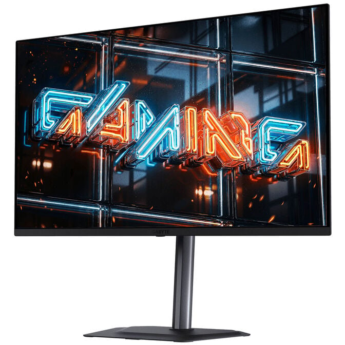 GIGABYTE MO32U2, 31.5-inch UHD Gaming Monitor, 240Hz, QD-OLED Panel, G-Sync Compatible image number 2