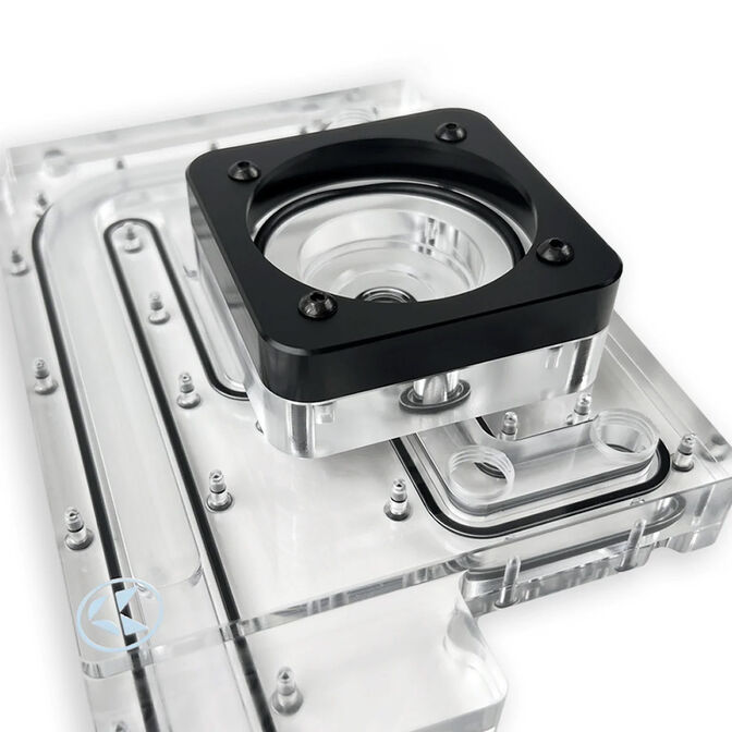 Stealkey Customs Fractal Design North D4 Distroplate - Acryl image number 4
