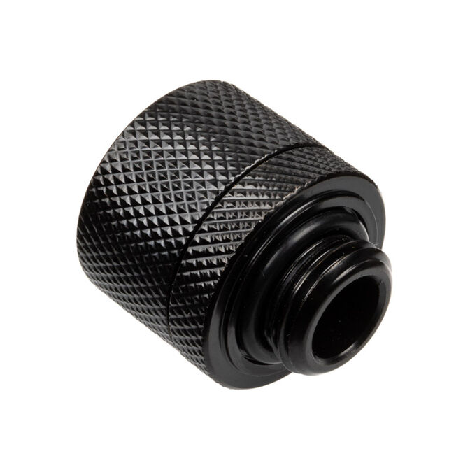 Alphacool Eiszapfen Anschluss gerade G1/4 Zoll AG auf 16/10mm - schwarz image number 1