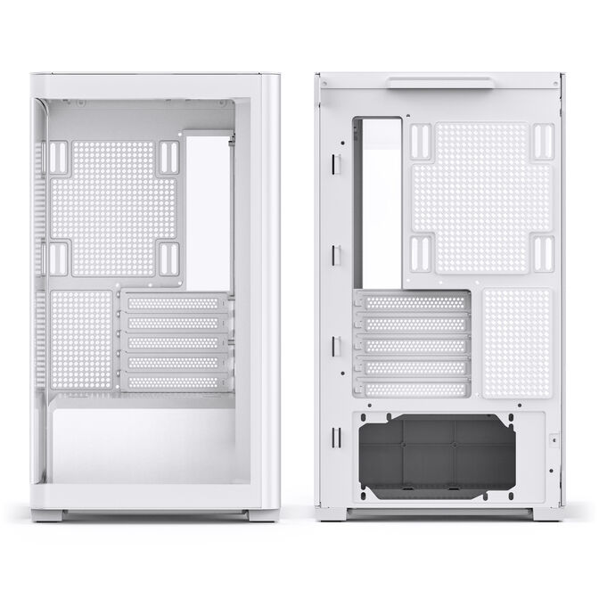 Jonsbo D300 Midi-Tower, 270 Grad, Tempered Glass - wei&szlig; image number 5