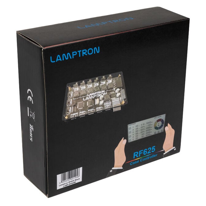 Lamptron RF625 L&uuml;fter- und ARGB-Controller, schwarz image number 7