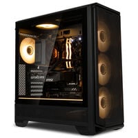 KingForge Gaming-PC Gold, AMD Ryzen 5 7500X3D, RTX 5070, Phanteks Eclipse G400A &ndash; Fertig-PC