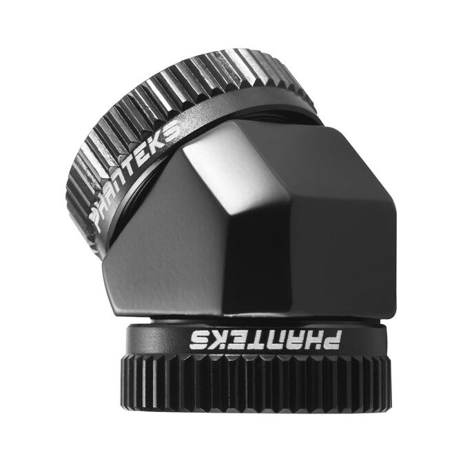 PHANTEKS Glacier Hard-Tube Adapter 2x 16mm 45 Grad - schwarz image number 0