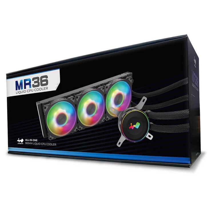 InWin MR36 ARGB AIO Cooler - 360mm, black image number 7