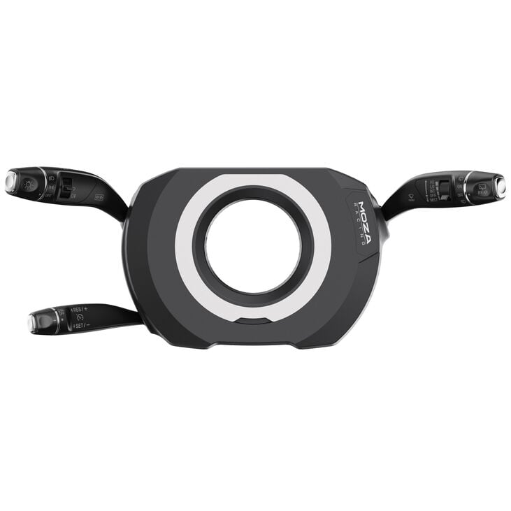 MOZA multifunction steering column, 28 switches - black image number 9