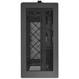 Montech HS01 PC case, midi tower, ATX, aRGB, tempered glass - black image number null
