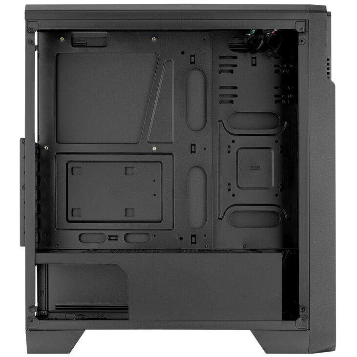 Aerocool Ore Saturn FRGB Midi-Tower, Tempered Glass - schwarz image number 5